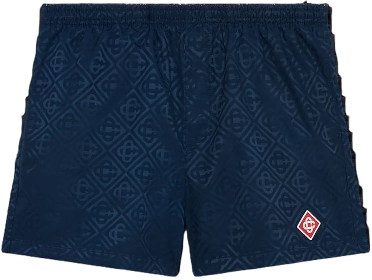 Casablanca Zwemshorts met monogramjacquard