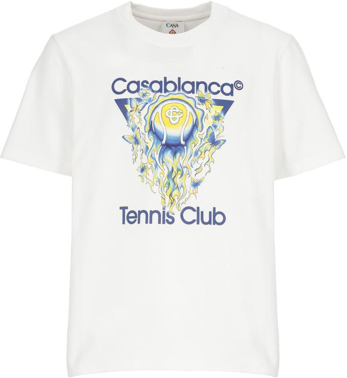 Casablanca T-Shirts And Polos White