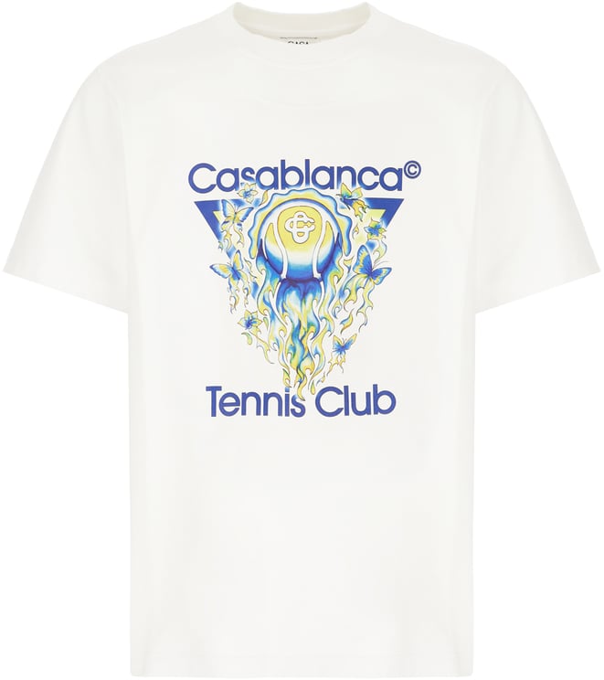 Casablanca Casablanca White cotton t-shirt