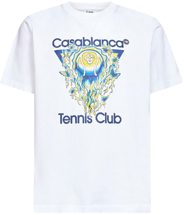 Casablanca T-Shirts And Polos White