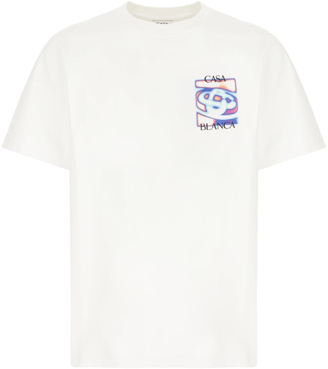 Casablanca Casablanca White cotton t-shirt