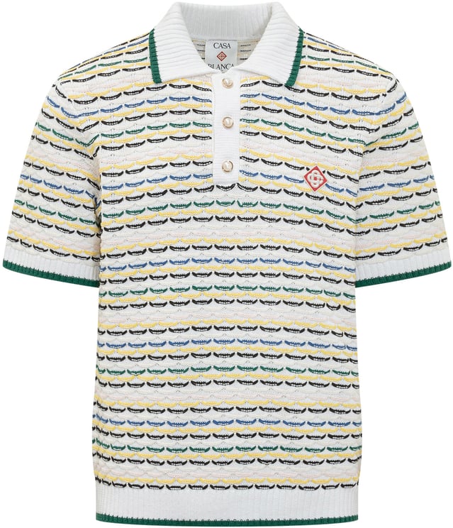Casablanca Polo In Maglia A Maniche Corte