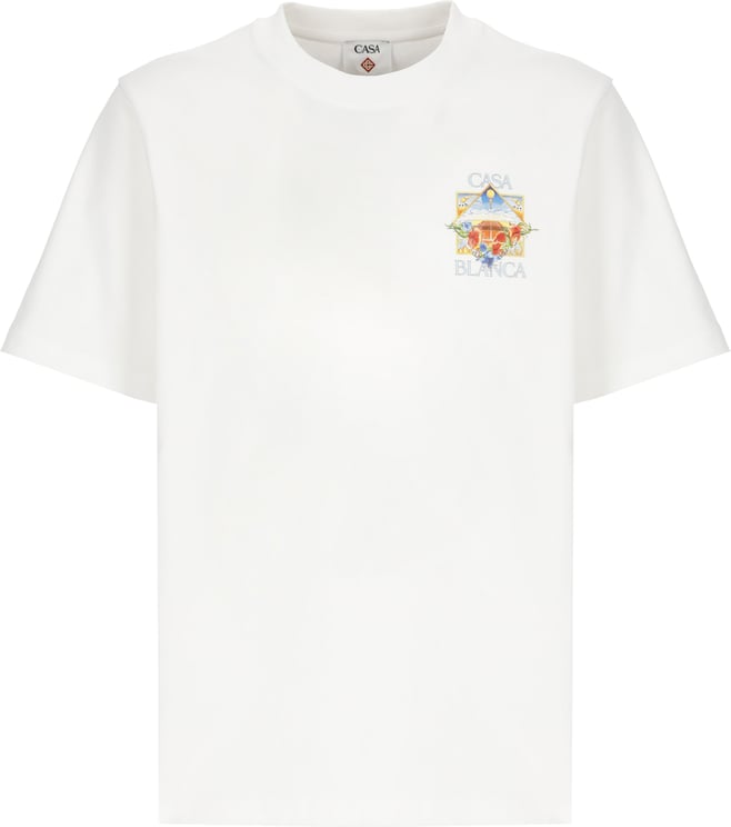 Casablanca T-Shirts And Polos White