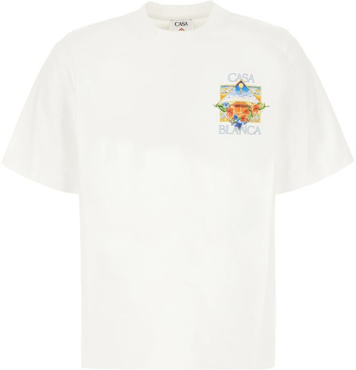 Casablanca Casablanca White cotton t-shirt