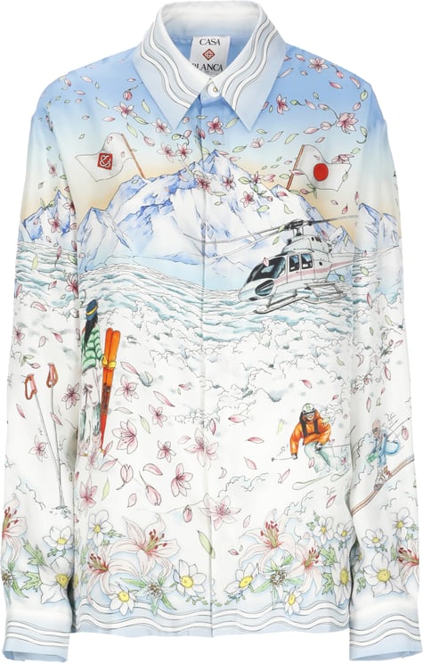 Casablanca Shirts Light Blue