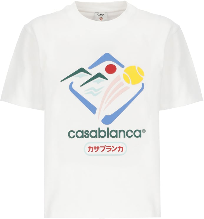 Casablanca T-Shirts And Polos White