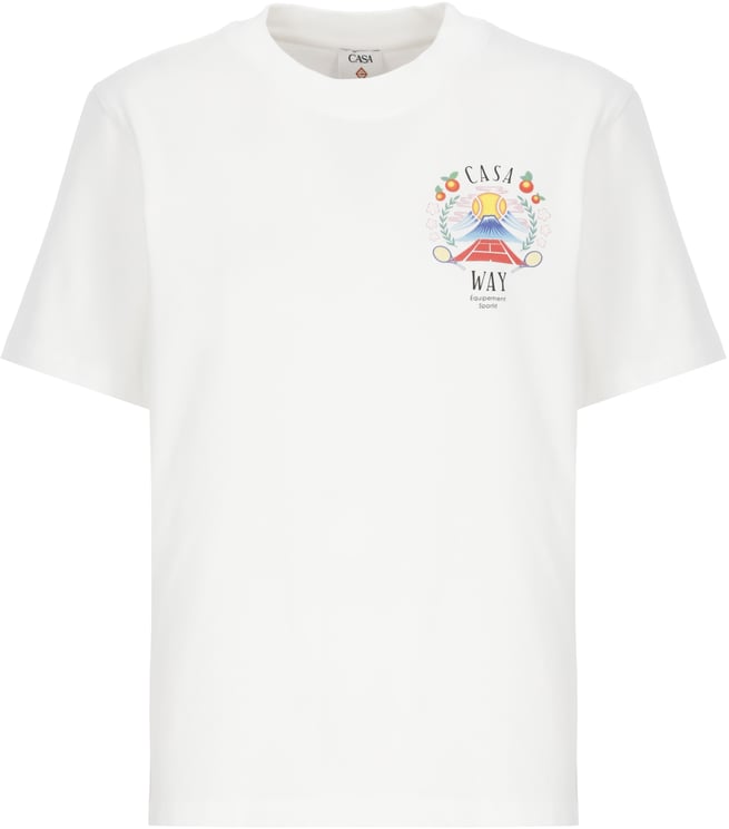 Casablanca T-Shirts And Polos White