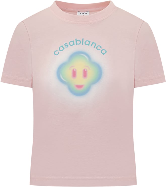 Casablanca Smiley Fitted T-shirt