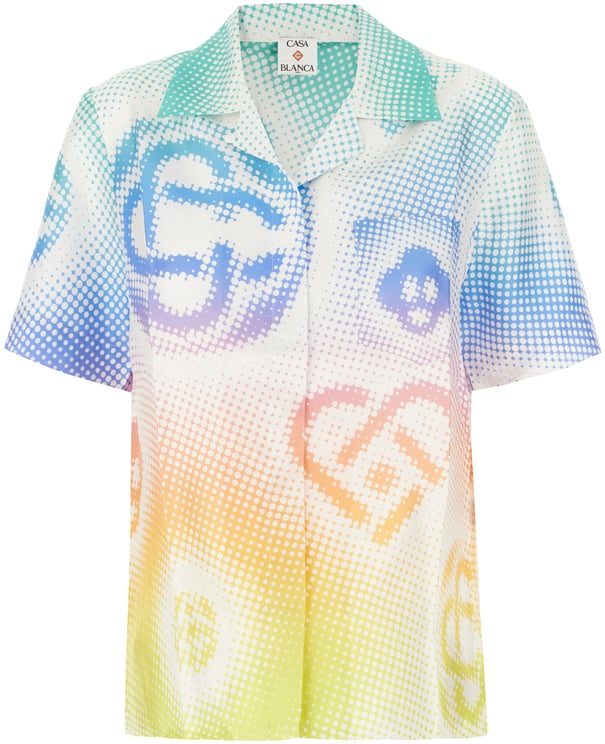 Casablanca Casablanca Multicolor silk shirt