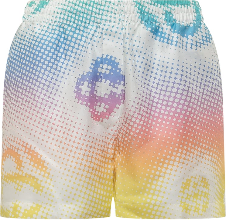 Casablanca Shorts Con Logo Halftone