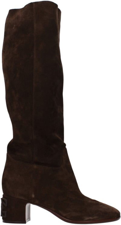 Casadei Casadei Brown Leather Boots