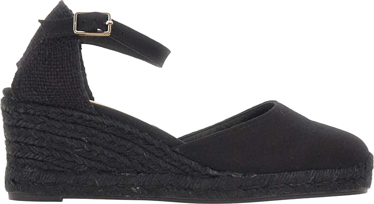 Castaner With Heel Black