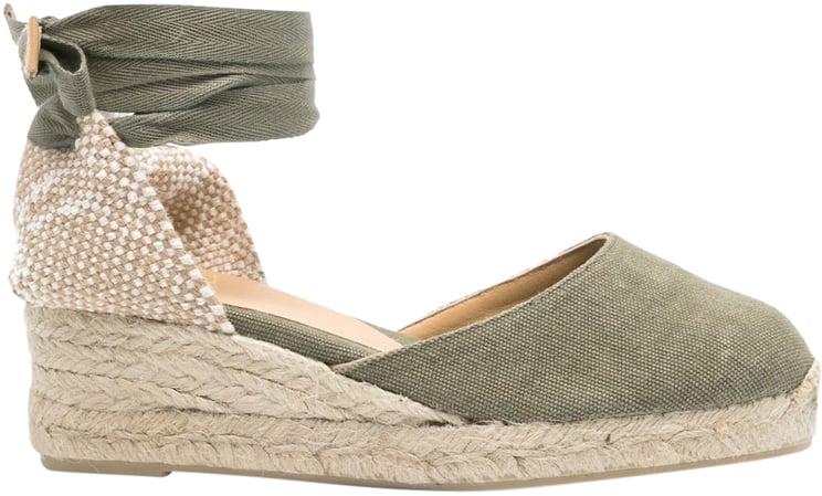 Castaner Flat Shoes Green