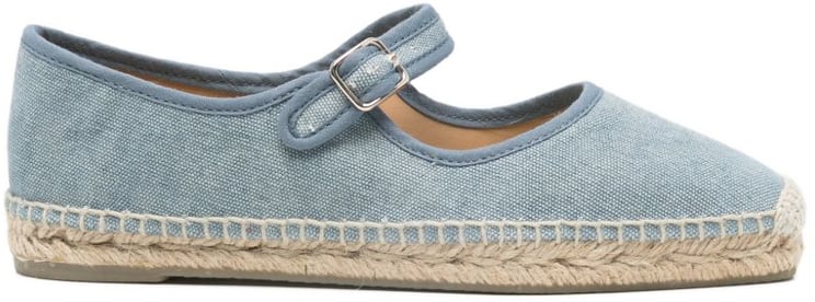 Castaner Flat Shoes Light Blue