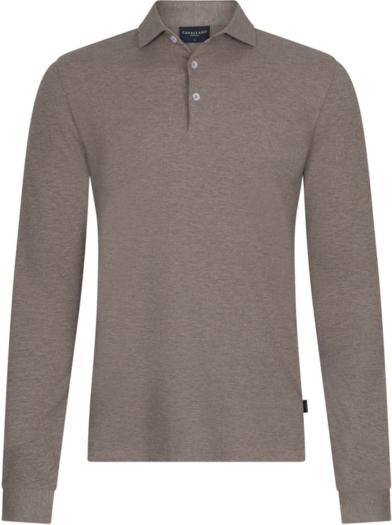 Cavallaro Cavallaro Camicia Polo Ls Polos Taupe 116261014