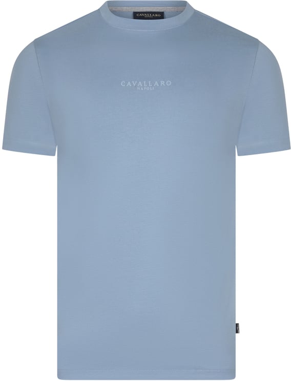 Cavallaro Cavallaro Bari Tee T-shirts Lichtblauw 117261010
