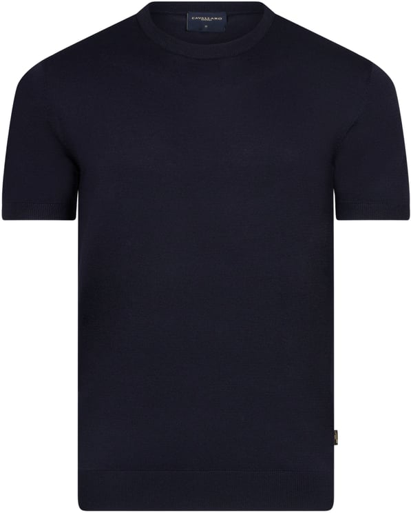 Cavallaro Cavallaro Milo Tee T-shirts Donkerblauw 117900010