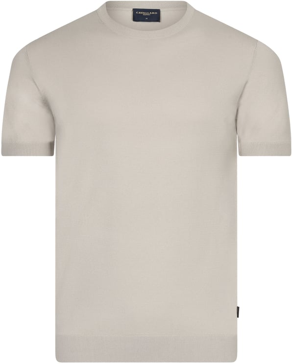 Cavallaro Cavallaro Milo Tee T-shirts Ecru 117900010