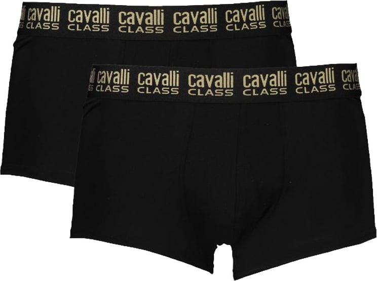 Cavalli Class Cavalli Class Black Cotton Men's Boxer Underwear Pair