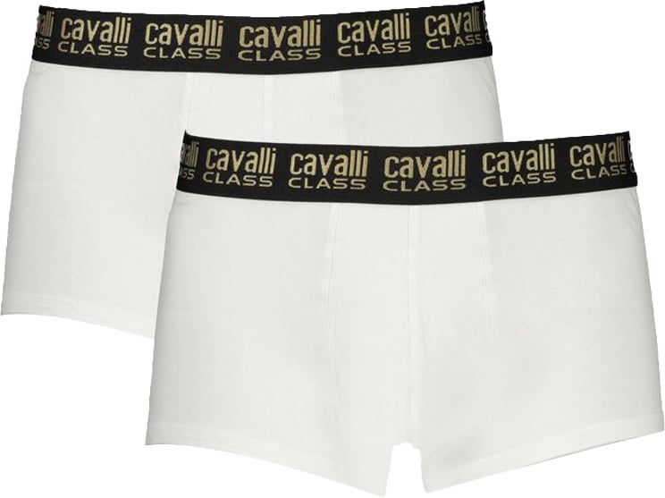 Cavalli Class Cavalli Class White Cotton Men's Boxer Briefs