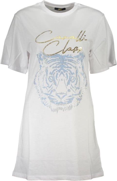 Cavalli Class Cavalli Class Bianco Cotton Women T-Shirt