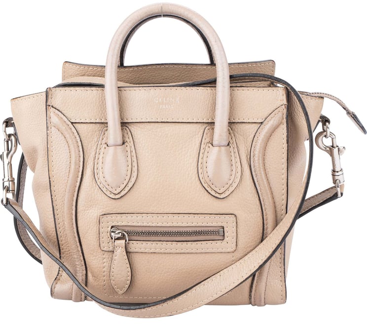 Celine Celine Leather Luggage Handbag