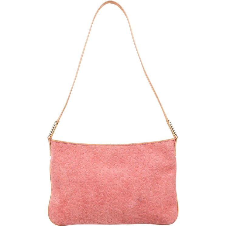 Celine Celine Suede C Macadam Monogram Shoulder Bag
