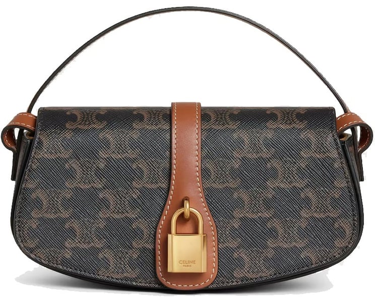 Celine Celine Triomphe Tabou Shoulder Bag