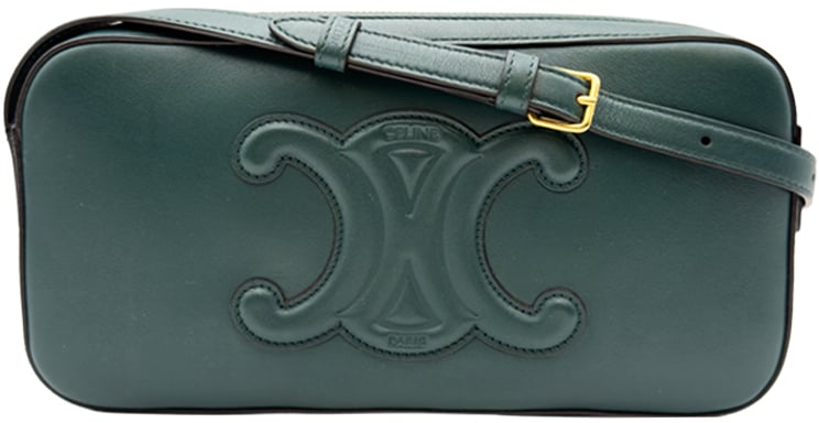 Celine Celine Medium Triomphe - Black