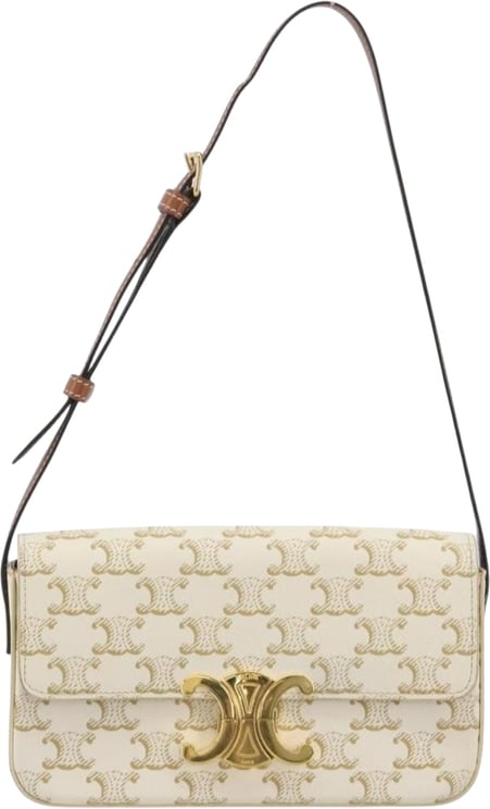 Celine Celine Triomphe Strap Bag monogram canvas