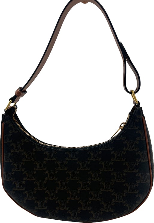 Celine Celine Ava Bag Triomphe Canvas Small