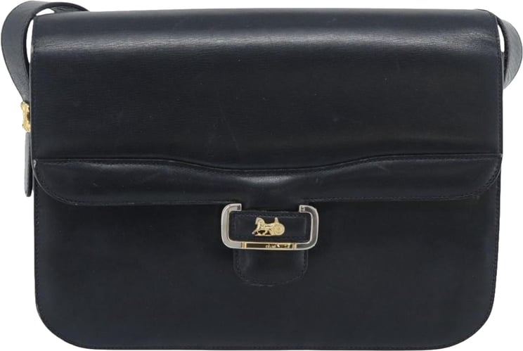 Celine Celine Vintage Horse Carriage Bag Trihomphe leather