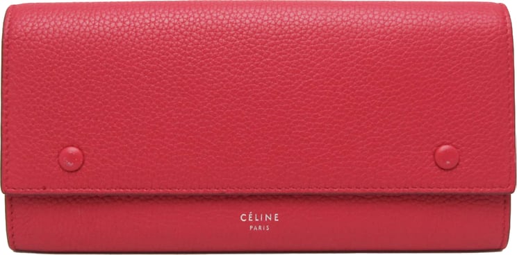Celine Celine Multifunction Flap Wallet Leather Large