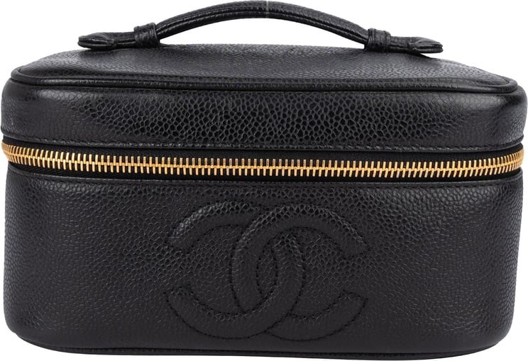 Chanel Chanel Caviar Leather Vanity Case Handbag