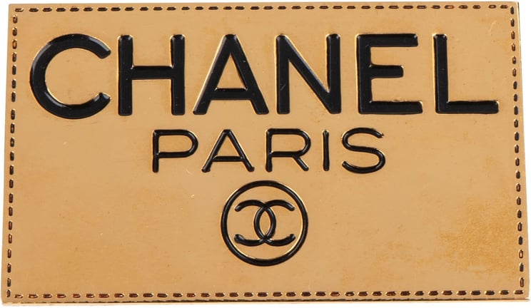 Chanel Chanel Golden Emblem Plaque Brooch