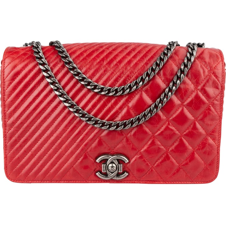 Chanel Chanel Quilted Medium Antique Boy Single Flap Crossbody Bag