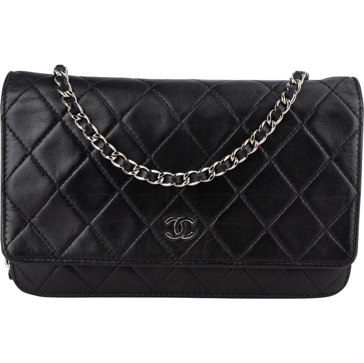 Chanel Chanel Quilted Lambskin CC Wallet On Chain Crossbody Bag
