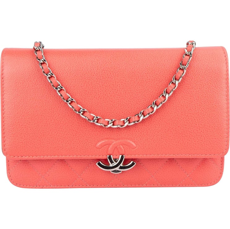 Chanel Chanel Caviar Leather CC Wallet On Chain Crossbody Bag