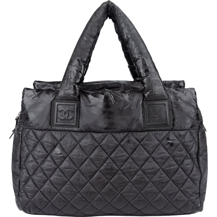 Chanel Chanel Quilted Nylon Coco Cocoon Tote Handbag