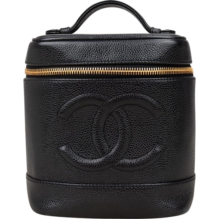 Chanel Chanel Caviar Leather Vanity Case Handbag