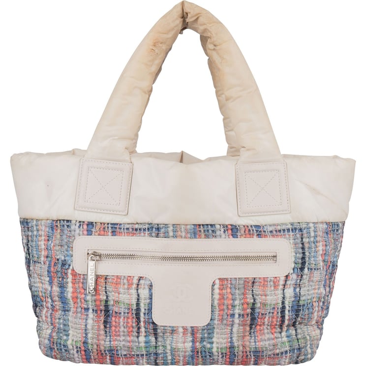 Chanel Chanel Nylon Tweed Look Coco Cocoon Tote Handbag