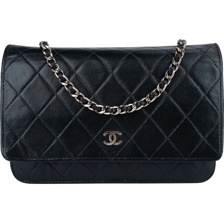 Chanel Chanel Quilted Lambskin Wallet On Chain Crossbody Bag