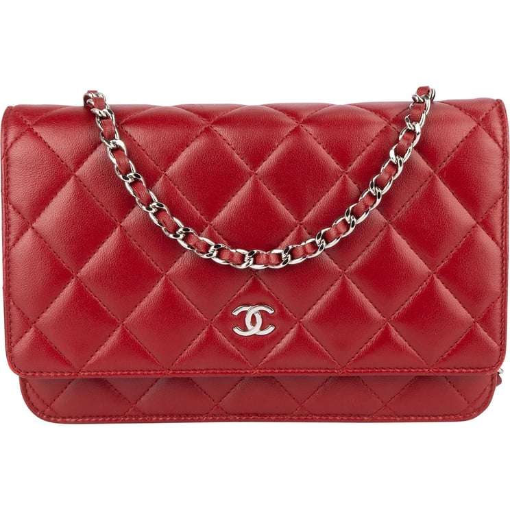 Chanel Chanel Quilted Lambskin Wallet On Chain Crossbody Bag