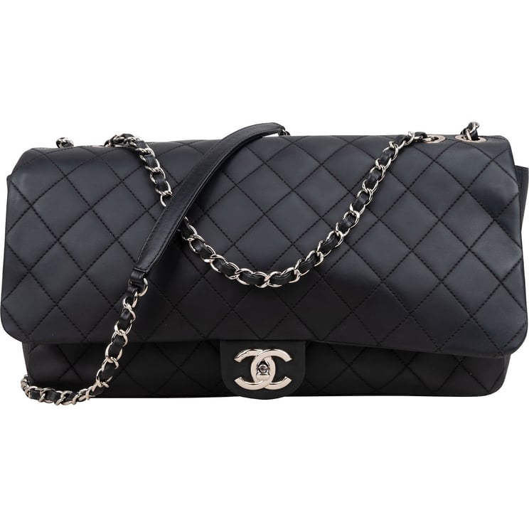 Chanel Chanel Quilted Raincoat Single Flap Crossbody Bag