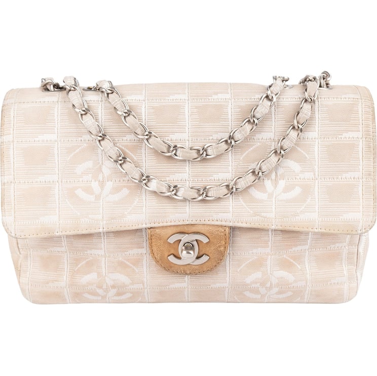 Chanel Chanel Travel Line Monogram Single Flap Shoulder Bag