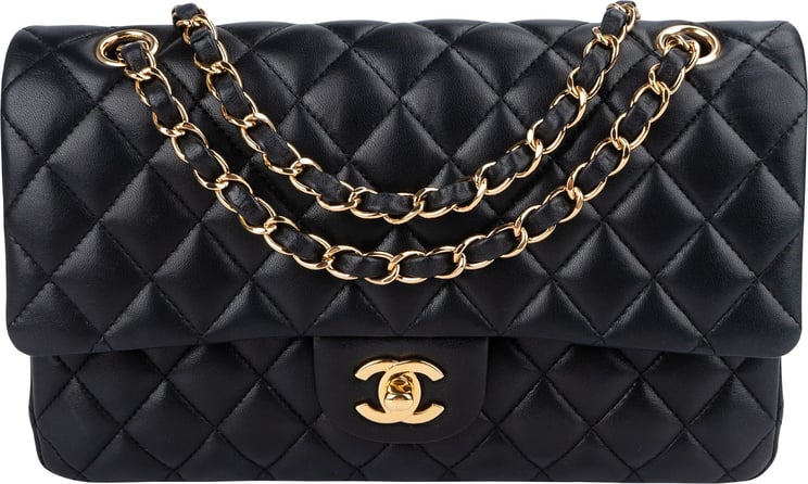 Chanel Chanel Quilted Lambskin Medium Double Flap Shoulder Bag