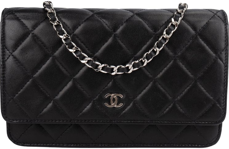 Chanel Chanel Quilted Lambskin Wallet on Chain Crossbody Bag
