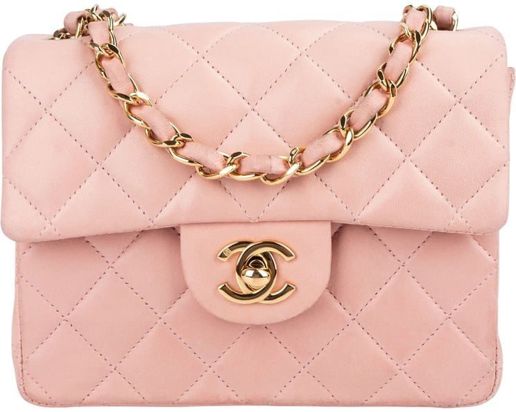 Chanel Chanel Quilted Lambskin 24K Gold Single Flap Crossbody Bag