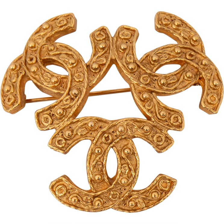 Chanel Chanel Golden Trio CC Brooch