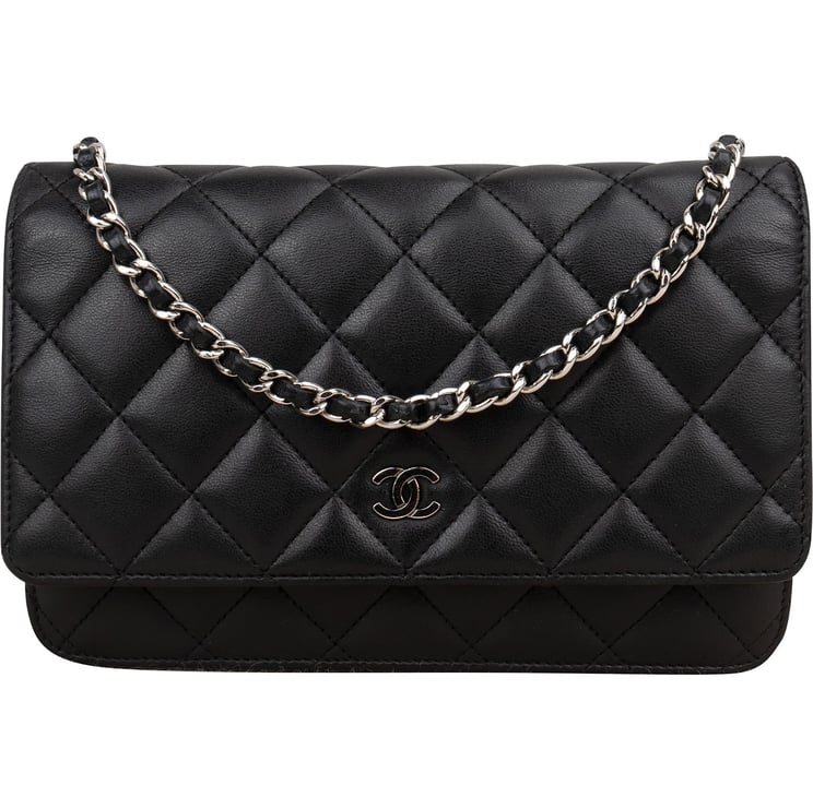 Chanel Chanel Quilted Lambskin Wallet on Chain Crossbody Bag